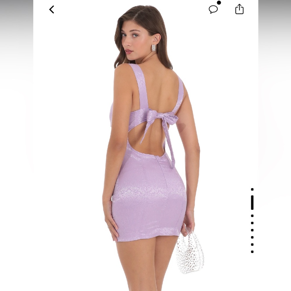 Elegant Purple Women's homecoming dress